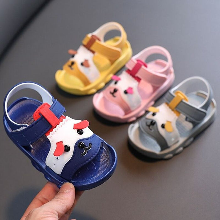 Cartoon Print Sandals For Infants