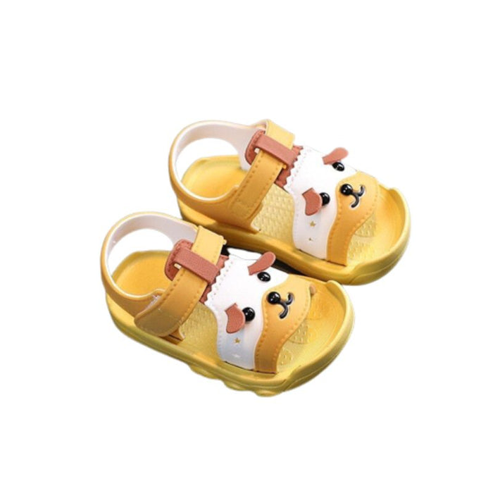 Cartoon Print Sandals For Infants