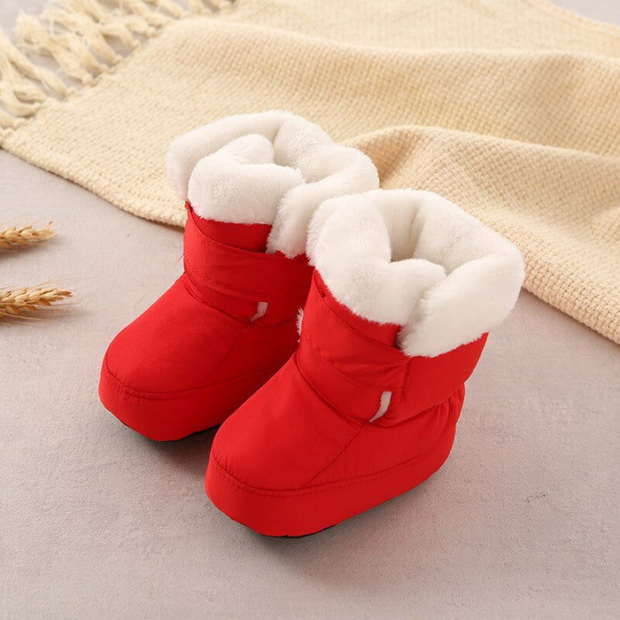 Faux Fur Toddler Snow Boots