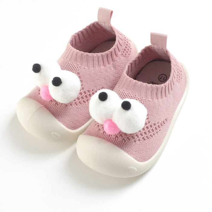 Cartoon Styled Baby Mesh Shoes