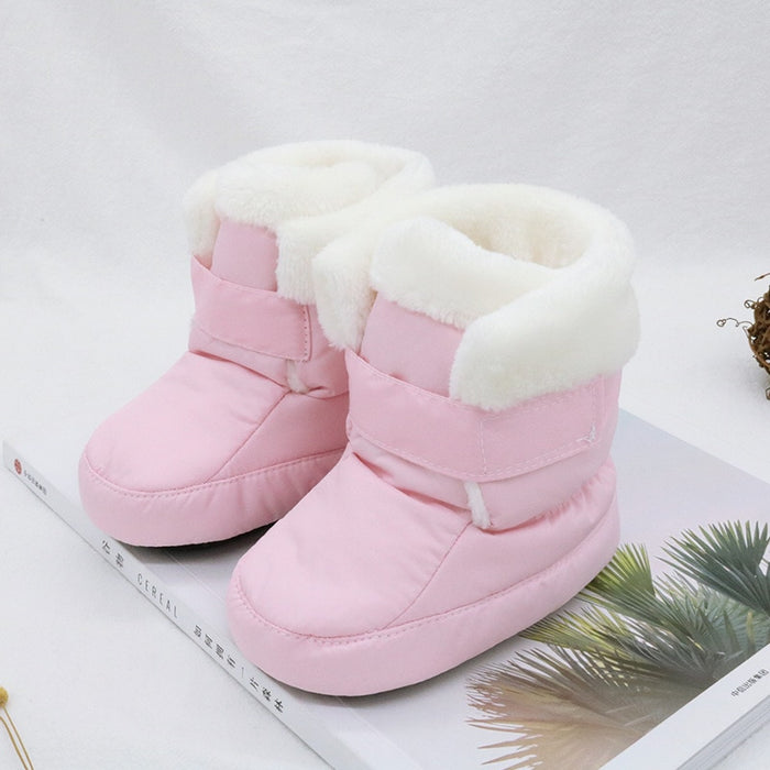 Faux Fur Toddler Snow Boots